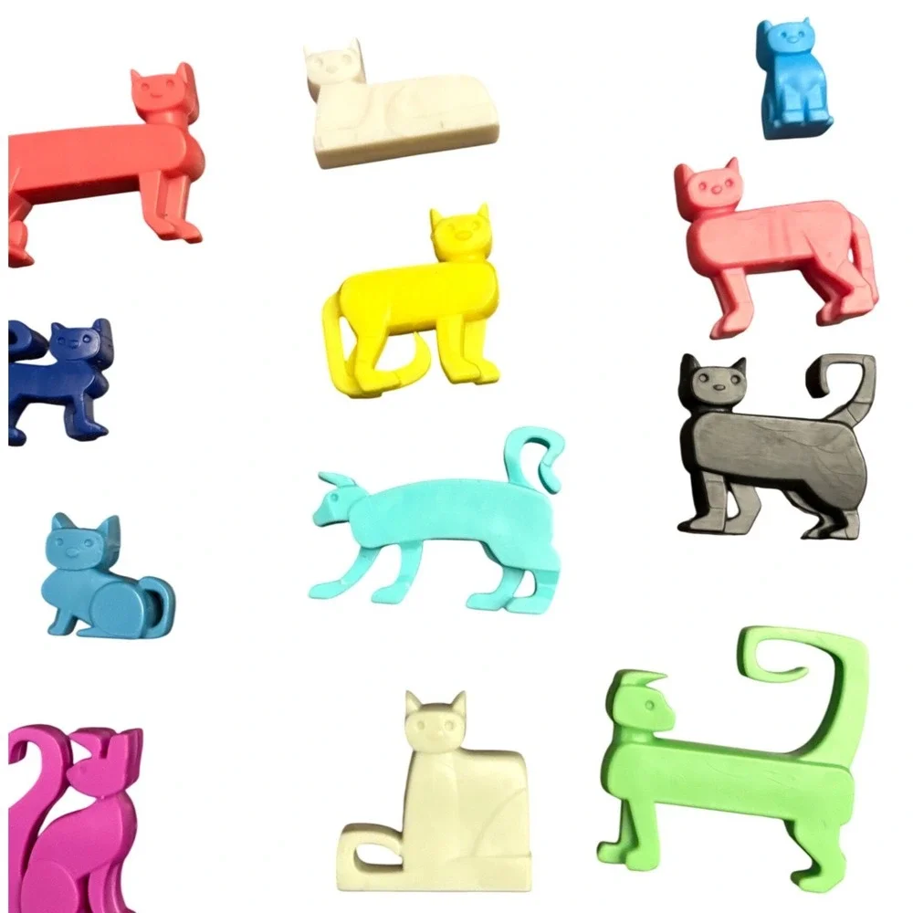 Brainwright CatStax The Purrfect‎ Puzzle Logic Game 48 Challenges 12 Cats Travel
